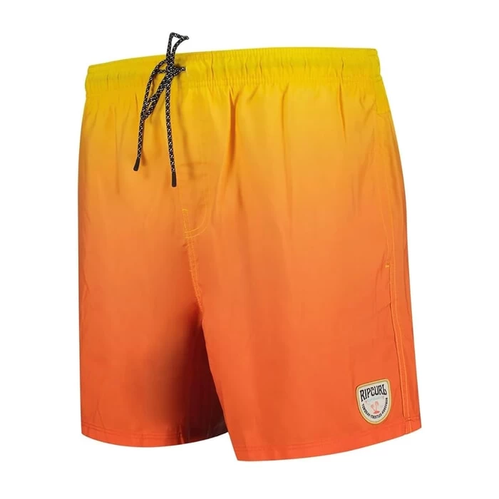 Rip Curl Alcion Volley Elasticated Boardshorts In Mandarin Red 2 Rip Curl Alcion Volley Elasticated Boardshorts In Mandarin Red - Image 2