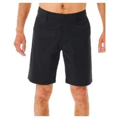 Rip Curl Boardwalk Phase Nineteen Chino Shorts In Black