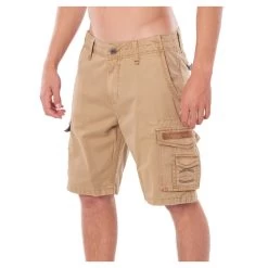 Rip Curl Classic Surf Trail Cargo Shorts In Khaki