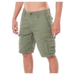 Rip Curl Classic Surf Trail Cargo Shorts In Mid Green