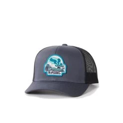 Rip Curl Custom Curve Curved Peak Cap In Washed Black