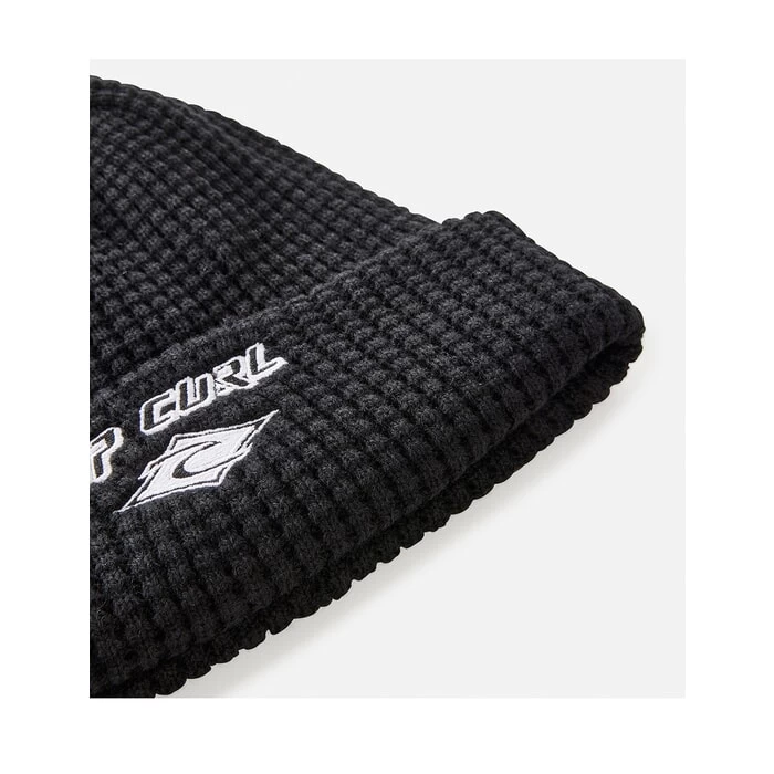 Rip Curl Diamond Reg Beanie In Black 3 Rip Curl Diamond Reg Beanie In Black - Image 3