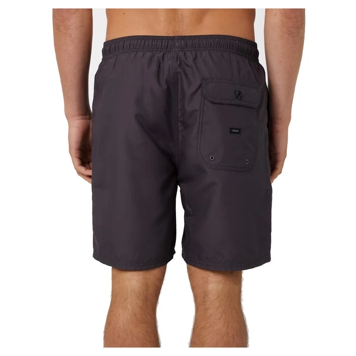 Rip Curl Easy Living Volley Elasticated Boardshorts In Black 2 Rip Curl Easy Living Volley Elasticated Boardshorts In Black - Image 2
