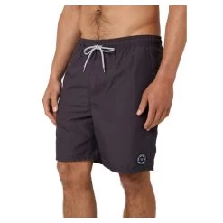 Rip Curl Easy Living Volley Elasticated Boardshorts In Black