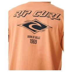 Rip Curl Fade Out Icon Short Sleeve T-Shirt In Clay -Rip Curl rip curl fade out icon short sleeve t shirt clay 0camte 136 b4 xvhsoht9aoiwweph
