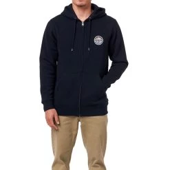 Rip Curl Horizion Zipped Hoody In Black -Rip Curl rip curl horizion zipped hoody black 00tmfl 90 b3 jrptedqddbhhbq20