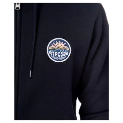 Rip Curl Horizion Zipped Hoody In Black -Rip Curl rip curl horizion zipped hoody black 00tmfl 90 b4 yipd1hxwkkcliaeo