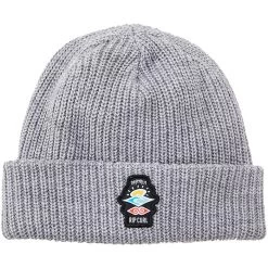 Rip Curl Icons Reg Beanie In Grey