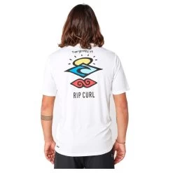 Rip Curl Icons Surflite Short Sleeve Surf Tee In White -Rip Curl rip curl icons surflite short sleeve surf tee white 12cmrv 1000 b2 m2lomoxffz7ob8am