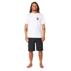 Rip Curl Icons Surflite Short Sleeve Surf Tee In White -Rip Curl rip curl icons surflite short sleeve surf tee white 12cmrv 1000 b3 wkdbtysnpxlgjvzj