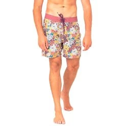 Rip Curl Mirage Retro Bloomfield Boardshorts In Washed Red -Rip Curl rip curl mirage retro bloomfield mid length boardshorts washed red cbonh4 9199 b3 rapluw9xjc7nnnd6