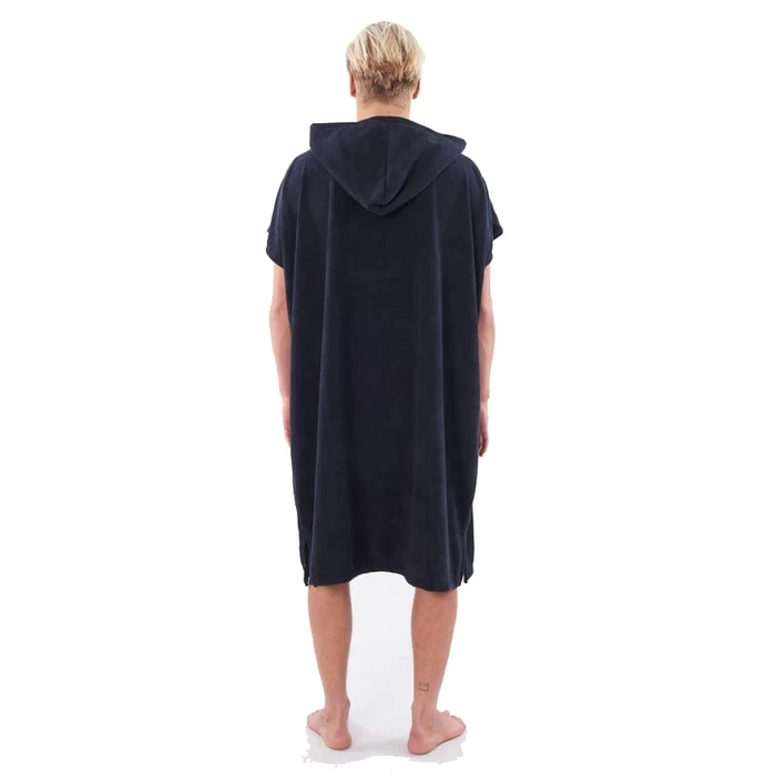 Rip Curl Mix Up Hooded Changing Robe In Black 2 Rip Curl Mix Up Hooded Changing Robe In Black - Image 2