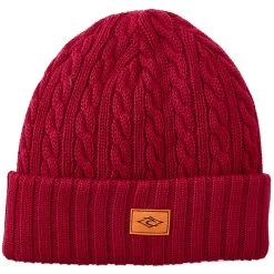 Rip Curl Original Surfers Reg Beanie In Red Dirt