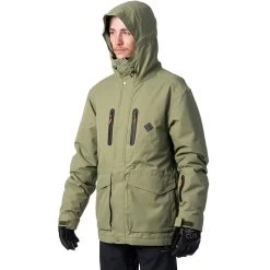 Rip Curl 7 Rip Curl Palmer Snow Jacket In Loden Green