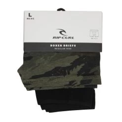 Rip Curl Party Boxer Briefs In Dark Olive