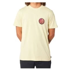 Rip Curl Passage Short Sleeve T-Shirt In Vintage Yellow