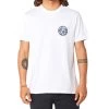 Rip Curl Passage Short Sleeve T-Shirt In White