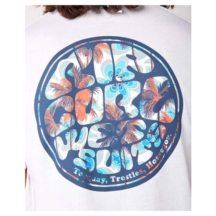 Rip Curl Passage Short Sleeve T-Shirt In White 5 Rip Curl Passage Short Sleeve T-Shirt In White - Image 5