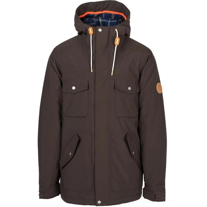 Rip Curl Puncher Anti-Series Parka Jacket In Mole 1 Rip Curl Puncher Anti-Series Parka Jacket In Mole