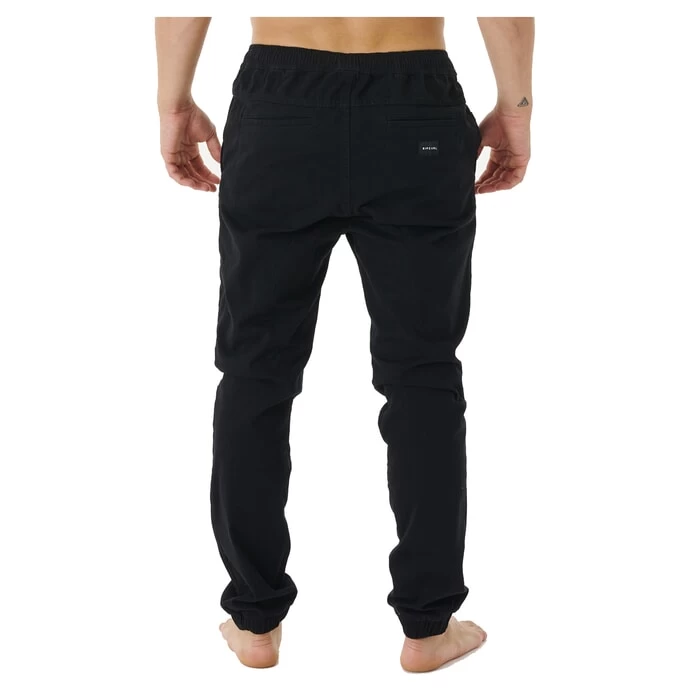Rip Curl Re Entry Jogger Trousers In Black 3 Rip Curl Re Entry Jogger Trousers In Black - Image 3