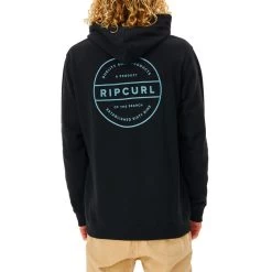 Rip Curl Re Entry Pullover Hoody In Black -Rip Curl rip curl re entry pullover hoody black 00imfl 90 b2 3wc5rupt8qmbm3lp