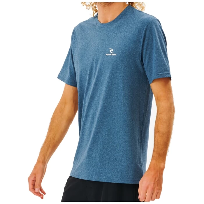 Rip Curl Search Series Short Sleeve Surf Tee In Navy Marle 2 Rip Curl Search Series Short Sleeve Surf Tee In Navy Marle - Image 2