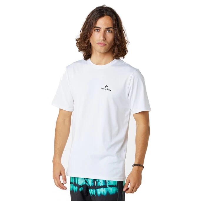 Rip Curl Search Series Short Sleeve Surf Tee In White 2 Rip Curl Search Series Short Sleeve Surf Tee In White - Image 2