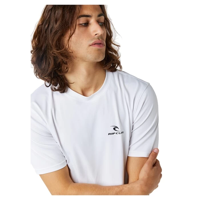 Rip Curl Search Series Short Sleeve Surf Tee In White 5 Rip Curl Search Series Short Sleeve Surf Tee In White - Image 5