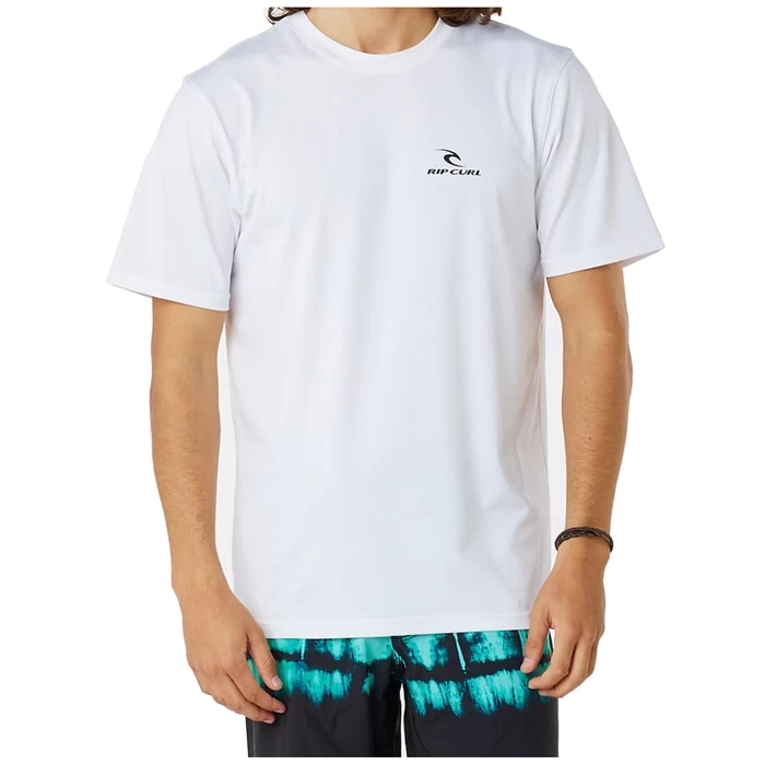 Rip Curl Search Series Short Sleeve Surf Tee In White 1 Rip Curl Search Series Short Sleeve Surf Tee In White