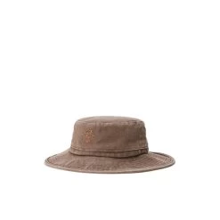 Rip Curl Searchers Mid Brim Sun Hat In Chocolate