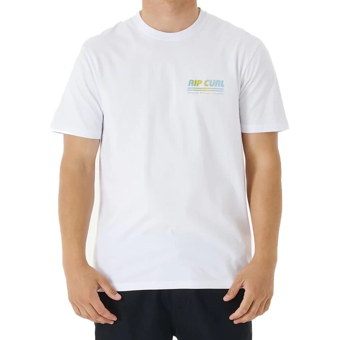 Rip Curl Surf Revival Decal Sleeveless T-Shirt In White 1 Rip Curl Surf Revival Decal Sleeveless T-Shirt In White