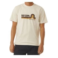 Rip Curl Surf Revival Mumma Short Sleeve T-Shirt In Vintage White
