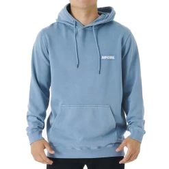 Rip Curl Surf Revival Pullover Hoody In Dusty Blue
