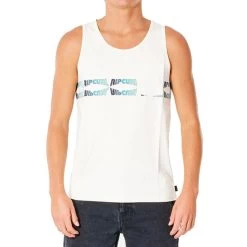 Rip Curl 25 Rip Curl Surf Revival Reflect Sleeveless T-Shirt In Bone