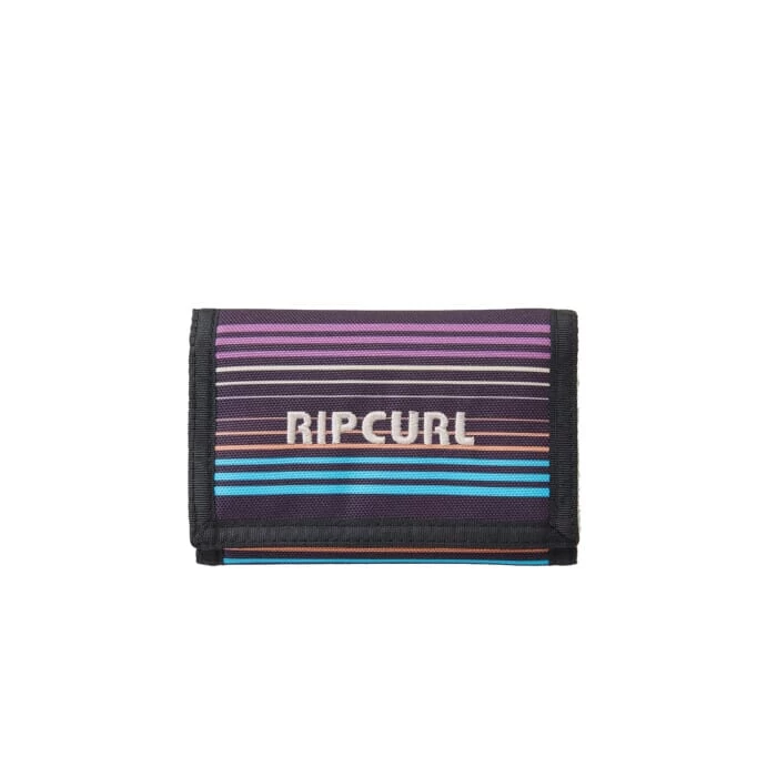 Rip Curl Surf Revival Surf Polyester Wallet In Black 1 Rip Curl Surf Revival Surf Polyester Wallet In Black