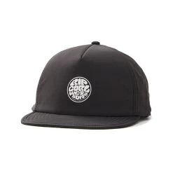 Rip Curl Surf Series Flat Peak Cap In Black