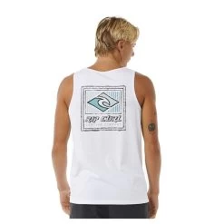 Rip Curl Traditions Sleeveless T-Shirt In Optical White -Rip Curl rip curl traditions sleeveless t shirt optical white 0f9mte 3262 b2 m1kqrdbucha916tv