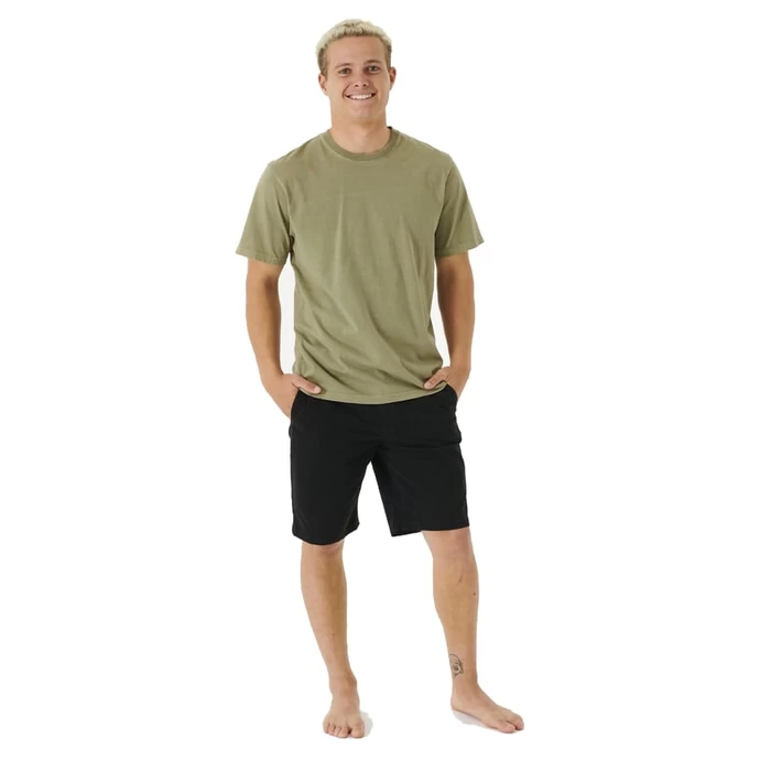 Rip Curl Travellers Chino Shorts In Black 4 Rip Curl Travellers Chino Shorts In Black - Image 4