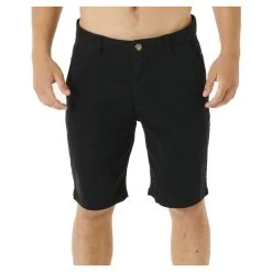 Rip Curl Travellers Chino Shorts In Black