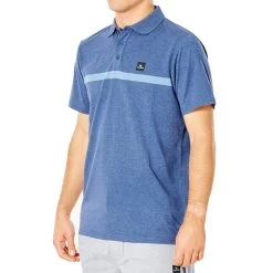 Rip Curl Vaporcool Varial Short Sleeve Polo Shirt In Navy Marle -Rip Curl rip curl vaporcool varial polo shirt navy marle cplar9 3277 b1 1