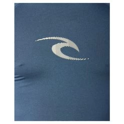 Rip Curl Waves Short Sleeve Rash Vest In Navy Marle -Rip Curl rip curl waves short sleeve rash vest navy marle 12gmrv 3277 b5 bubpcesycspiy80h