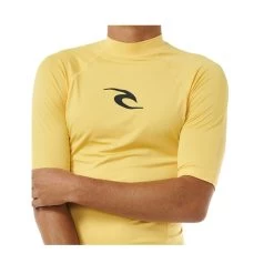 Rip Curl Waves UPF Performance Short Sleeve Rash Vest In Yellow 11 Rip Curl Waves UPF Performance Short Sleeve Rash Vest In Yellow -Rip Curl rip curl waves upf performance short sleeve rash vest yellow 142mrv 10 b5 myrlafapotqkelsb