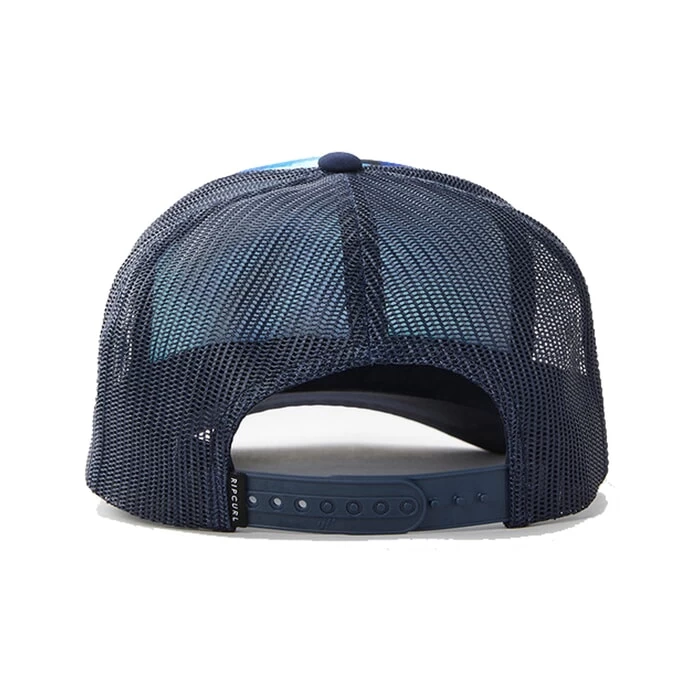 Rip Curl Weekend Trucker Curved Peak Cap In Blue 3 Rip Curl Weekend Trucker Curved Peak Cap In Blue - Image 3