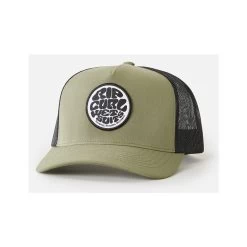 Rip Curl Wetsuit Icon Curved Peak Cap In Olive