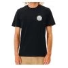 Rip Curl Wetsuit Icon Short Sleeve T-Shirt In Black
