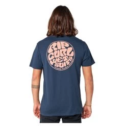 Rip Curl Wetsuit Icon Short Sleeve T-Shirt In Dark Navy -Rip Curl rip curl wetsuit icon short sleeve t shirt dark navy ctest9 291 b2 metai2mtxger5snd