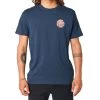 Rip Curl Wetsuit Icon Short Sleeve T-Shirt In Dark Navy